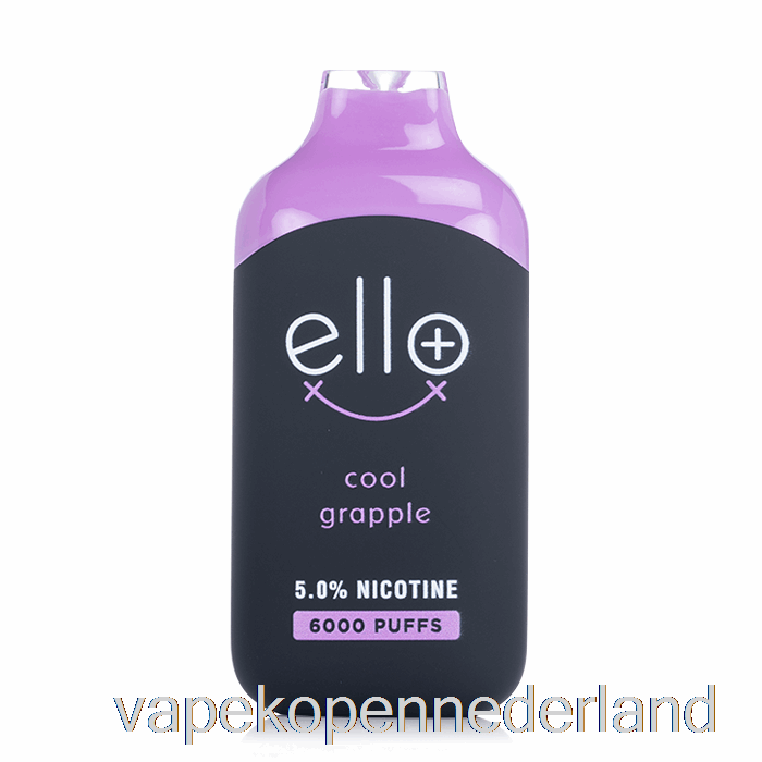 Elektronische Sigarettenvape Blfk Ello Plus 6000 Wegwerp Cool Grapple-ijs